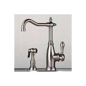   Handle Kitchen Faucet with Side Spray 7753 ORB
