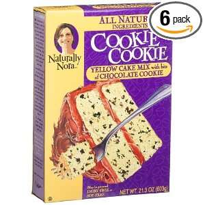 Naturally Nora Cookie Cookie Cake Mix, 21.3 Ounce Boxes (Pack of 6 