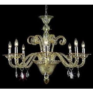  Elegant Lighting 7868D36YW/SS chandelier from Muse 