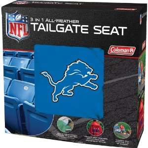  BSS   Detroit Lions NFL 3 in 1 All Weather Tailgate Seat 