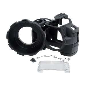  MADE Rubberized Camera Armor Case (Black) for Nikon D3000 
