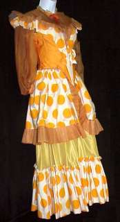 1800S VICTORIAN TURN OF CENTURY PERIOD DRESS  
