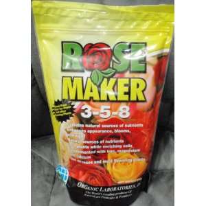  Rose Maker 3 5 8 Fertilizer 3lb bag Patio, Lawn & Garden