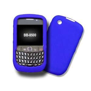 Blackberry Curve 8500, 8510, 8520, 8530, 9300, 9330 BLUE Silicone Case 