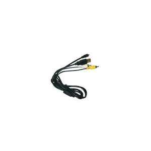  USB Data Cable (Mini Flat 8 pin) & AV Cable(PENTAX I UAV62 