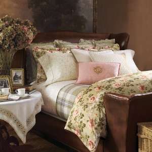 Ralph Lauren YORKSHIRE ROSE Tonal Vine Standard Pillowcases  