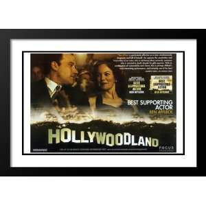  Hollywoodland 32x45 Framed and Double Matted Movie Poster 