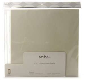   Universal Cream 12x12 Scrapbook Refills by Swing 