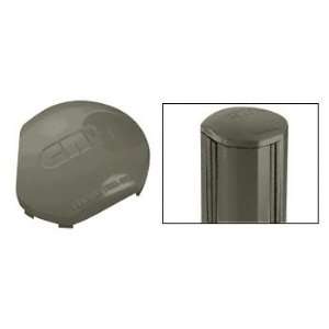  CRL Beige Gray AWS 135 Degree Round Post Cap by CR 