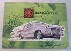 VINTAGE 1959 MG MAGNETTE MARK III CAR AUTO BROCHURE BRITISH  
