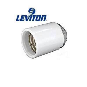 Leviton 8680 Porcelain Mogul Base Incandescent Lampholder, 1500W 600V 