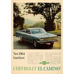  1963 Ad 64 Chevrolet El Camino V8 Engine General Motors 
