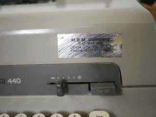   Classic 70s ROYAL 440 Heavy Duty All Metal Manual Typewriter  