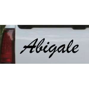  Abigale Car Window Wall Laptop Decal Sticker    Black 36in 
