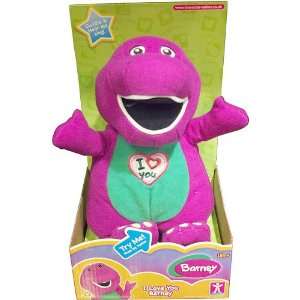  Plush I Love You Singing Barney 11 Toys & Games