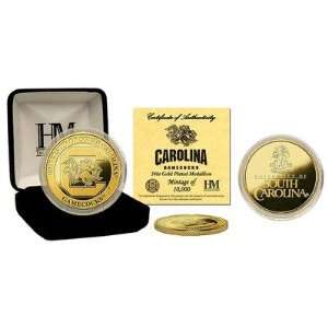  University of South Carolina 24KT Gold Coin
