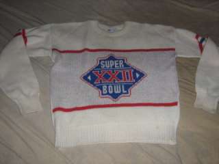 vintage SUPERBOWL CLIFF ENGLE redskins sweatshirt LARGE  