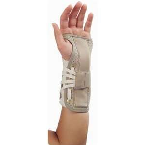    Up Wrist Splint Right Size XS Wrist Circ. 4 5 Lace Up Wrist Splint