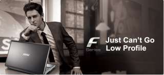 MSI FX603 i5 460M Gaming laptop Nvidia 425 1 GIG DDR3  