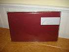 1Q Charisma Gosford 500tc California King fitted sheet RUBY red 22 