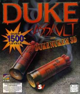 Duke Nukem 3D + Duke Assault PC CD game + 1500 levels  
