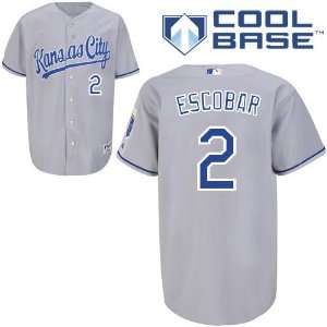 Alcides Escobar Kansas City Royals Authentic Road Cool Base Jersey By 
