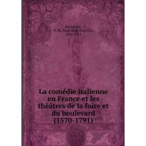   (1570 1791) N. M. (NapoleÌon Maurice), 1856 1915 Bernardin Books