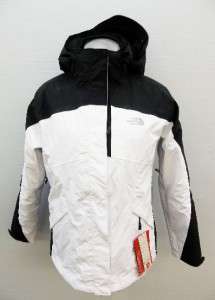 The North Face Womens Black and White Odyssey II Triclimate Jacket 