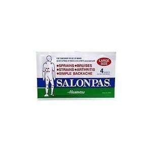  Salonpas Pain Patch, Large 4 ea