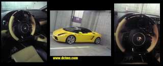 Lamborghini Gallardo Sport carbon steering wheel yellow  