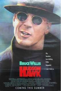  the hawk original movie poster with bruce willis size 27 x 39 5 year 