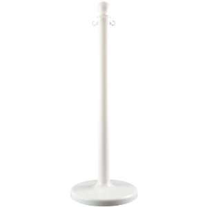 Mr. Chain 96401 6 White Stanchion, 2.5 link x 40 Overall Height 