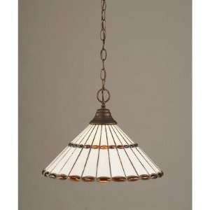  Toltec Lighting 10 974 Any Chain Pendant with Honey Glass 