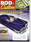 November 2010 ROD & CUSTOM Magazine 1950 Cadillac Roadster 1956 Ford 