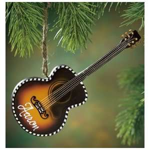  GUITAR ORNAMENT   PERSONALIZED 