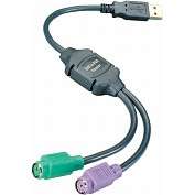 Product Image. Title Hawking USB to PS/2 Cable Adapter
