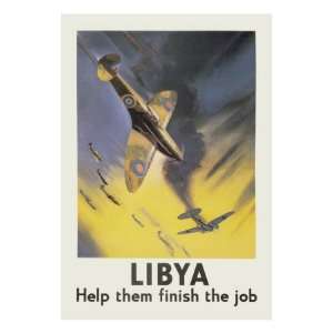  Libya Help Them Finish the Job by Wooten , 24x32