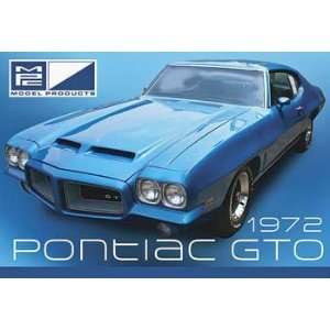  MPC   1/25 1972 Pontiac GTO (Plastic Model Vehicle) Toys 