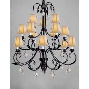  A84 OFFWHITESHADES/LARGE/512/15 Chandelier Lighting 
