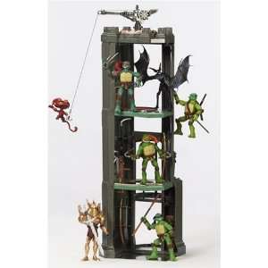   Teenage Mutant Ninja Turtles Movie Monster Tower Playset Toys & Games