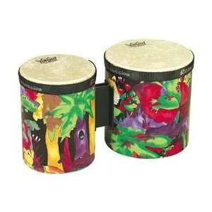    Remo Kids Percussion Rain Forest Bongos Musical Instruments