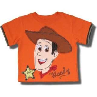  Toy Story   Sheriff Woody Applique Short Sleeve T Shirt 