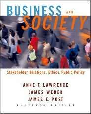 Business and Society with Online Password Card, (0072986212), Lawrence 