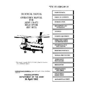   47 D Flight Operators Manual Boeing CH 47 Chinook  Books