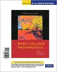 Basic College Math, Books a la Carte Edition, (0321655966), Margaret 