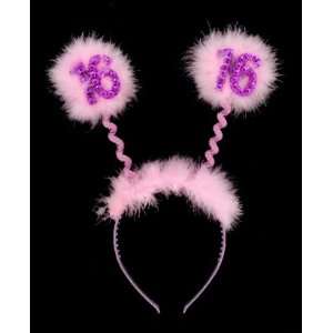  Pams Birthday Boppers 16 Pink Feather Toys & Games