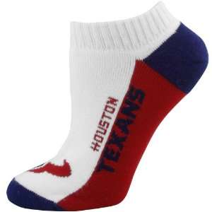    Houston Texans Ladies Tri Color Ankle Socks