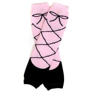  46 pink ballet leg warmers for baby or girl by My Little Legs Baby