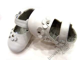 Leather Baby Infant Girl Party Christening Shoes 0 20M  