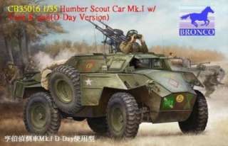   35016 1/35 Humber Scout Car Mk.I w/Twin K Guns 4544032622572  
